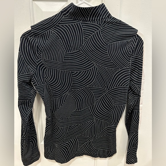 Tail.  Activewear Polo tshirt black and white, size xs - Picture 3 of 4